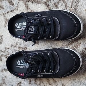 BOBS black slip on shoes size 7.5